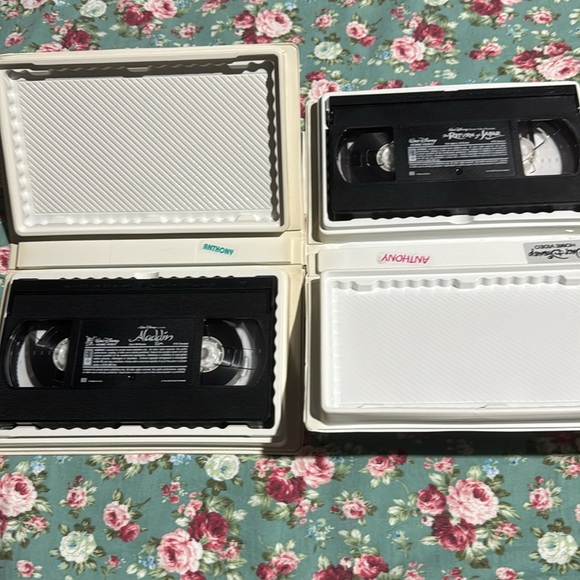 Aladdin 💫 original Disney VHS 📼 lot of two movies. w/ the Return of Jafar. VHS - Picture 4 of 8